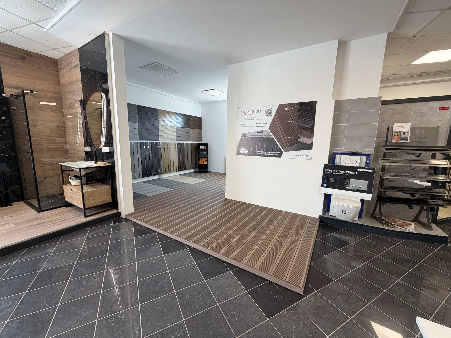 WPC showroom Litoměřice